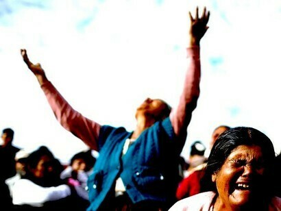 The pain of the natives
