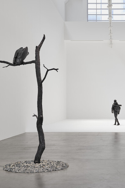 Elmgreen & Dragset, Momentan nicht erreichbar, exhibition view. Courtesy of Galerie Max Hetzler