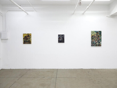 Erin Milez, Everything the light touches, exhibition view. Courtesy of Monya Rowe Gallery