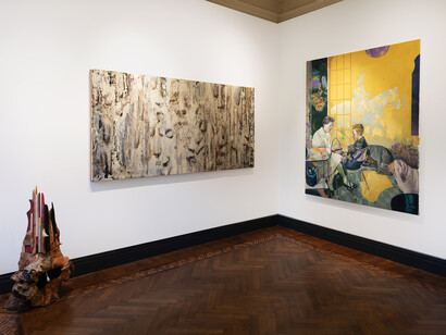 Various artists, A mysterious vision, exhibition view. Courtesy of Robilant+Voena