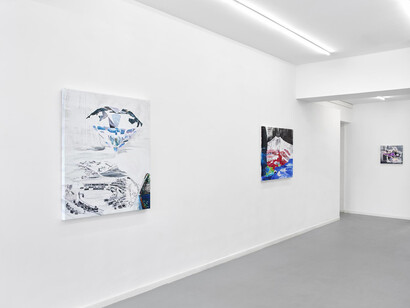 Fabio Romano, Nur nichts laues! (Nothing tepid!), exhibition view. Courtesy of Galleria Rizzuto