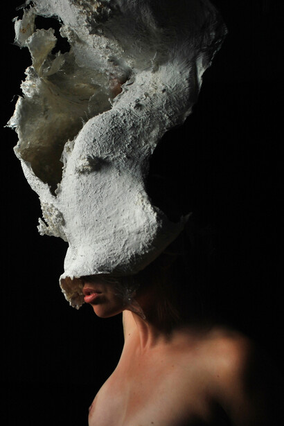 Le macerie di Canova (Canova's rubble s) #1 Self portrait © Ilaria Facci