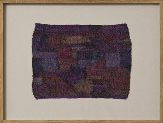 Sheila Hicks, Rossignol / Nightingale - The Night Birds Song, 2002, Cotton, wool, steel, fibre, 32 x 26 cm
