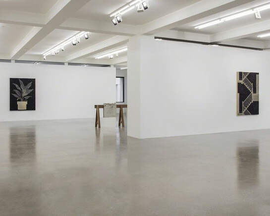 Folds and Faults, Exhibition view. Courtesy of Sprüth Magers