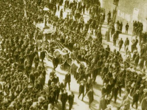 I funerali di Giovanni Pascoli