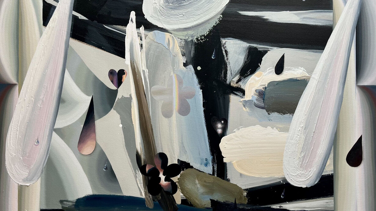 Raychael Stine, Falls (detail), 2025. Courtesy of Cris Worley Fine Arts 