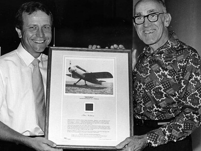 1934 Wittman D-12 'Bonzo' - N13688 (N4486E). Courtesy of EAA