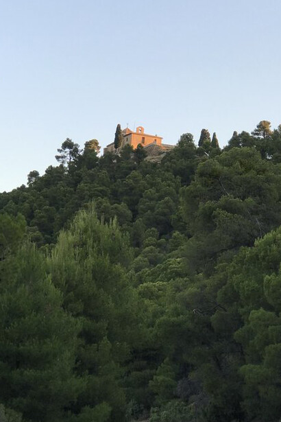 Ermita en Belmonte de San José, Aragón, España