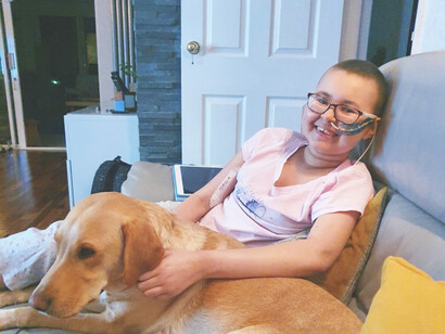 Alyssa, 13, from the UK, is said to be "doing well" recovering at home