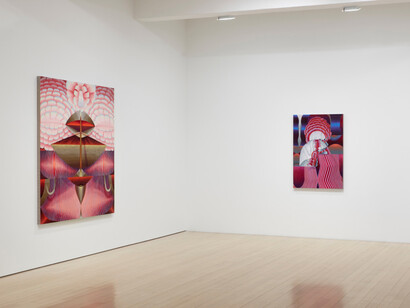Theresa Daddezio, Bloom, exhibition view. Courtesy of DC Moore Gallery