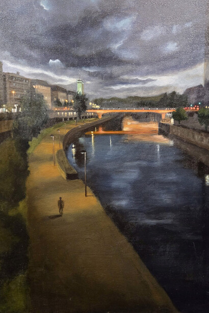 Robyn Friend, Vienna evening (detail), 2026. Courtesy of BG Gallery