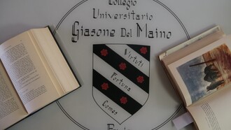 Il logo del Collegio Giasone del Maino, Pavia, Italia