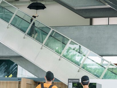 Cross through the magical mirror, and enter a new world! Courtesy of Taipei Fine Arts Museum