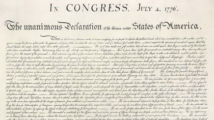 Das einhellige Ziel der Vereinigten Staaten vor 250 Jahren: Life, Liberty and the pursuit of Happiness