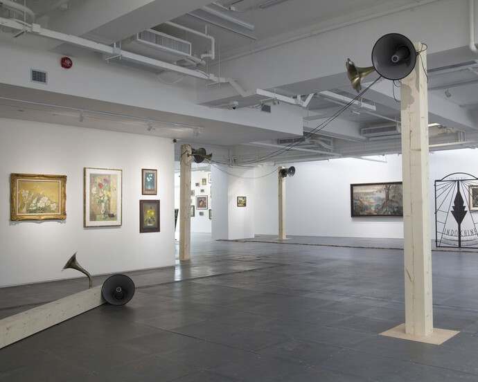 Departures, exhibition view. Courtesy of De Sarthe Gallery 