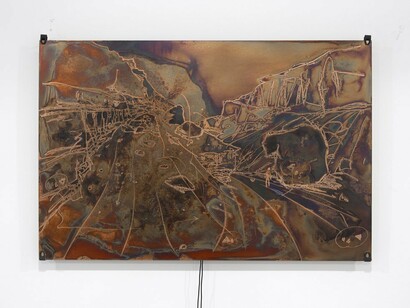 Alchemyverse, Networks of kisses, exhibition view. Courtesy of Nunu Fine Art
