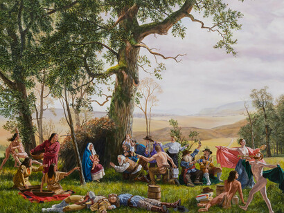 Kent Monkman, A Child Is Born, 2017