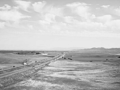 Katy Grannan, View of Stanislaus County from California Aqueduct Vista Point, Newman, CA, 2014