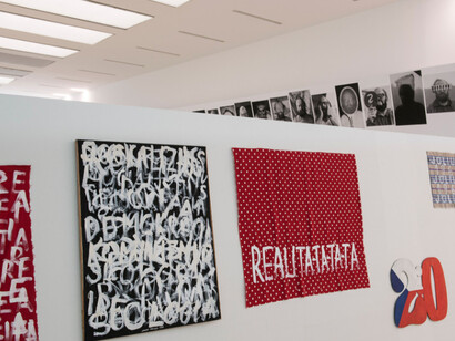 Július Koller, Exhibition view. Courtesy of Museion
