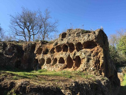 Il colombario sulla Via Amerina