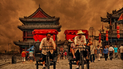 Ximo Capellino, Muralha de Xi'an, 2010