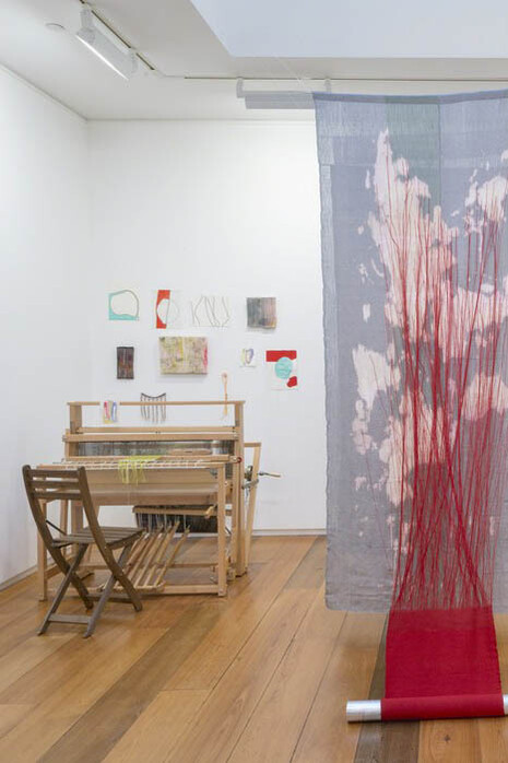 In the Studio. Courtesy of Sara Kay Gallery