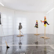 Luca Parise, Surface, friends, fantasy, exhibition view. Courtesy of z2o Sara Zanin Gallery