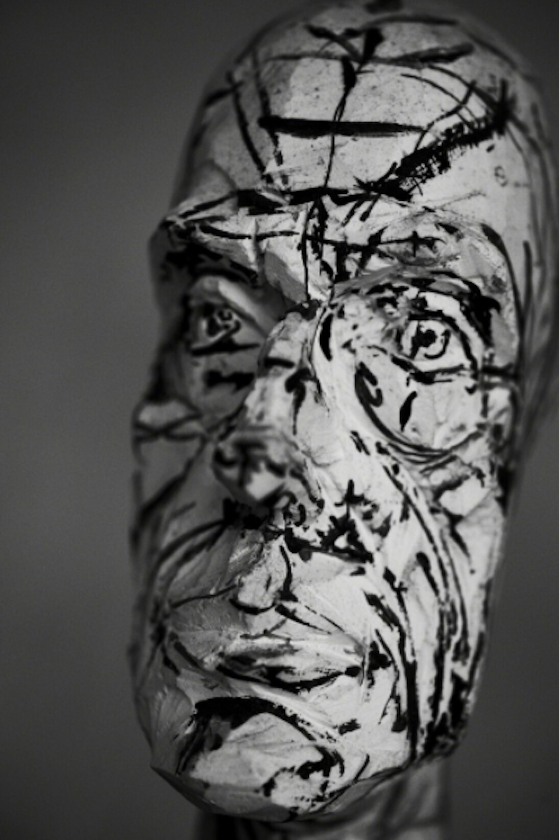 Peter Lindbergh, Alberto Giacometti, Buste de Diego (vers 1964-1965), Zurich, 2016. Courtesy of Gagosian Gallery