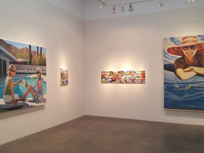 D.J. Hall, Exhibition view. Courtesy of Craig Krull Gallery
