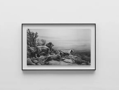 Hiroshi Sugimoto, Unnatural habitat, exhibition view. Courtesy of Lisson Gallery