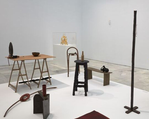 Exhitibion view Rosi Amor by David Bestué. Courtesy of Museo Nacional Centro de Arte Reina Sofía