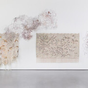 Igshaan Adams, Weerhoud, The Hepworth Wakefield, exhibition view, 22nd June – 3rd November 2024. © Igshaan Adams. Courtesy the artist, Thomas Dane Gallery, Casey Kaplan and blank projects