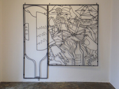 Tomasz Kowalski, Exhibition view, For me, abstraction is real!, 2015, Boccanera Gallery