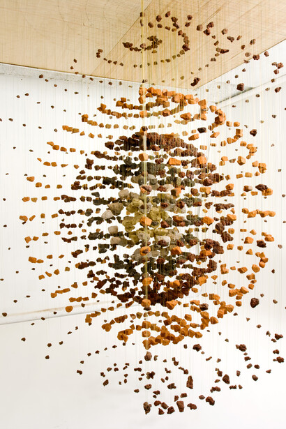 Damián Ortega, Alma mater (detalhe), 2008. Cortesia da MASP