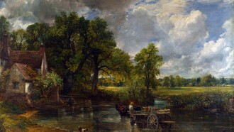 Locus amoenus: «El carro de heno», John Constable (1776-1837)