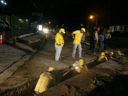 Una jornada laboral interminable
