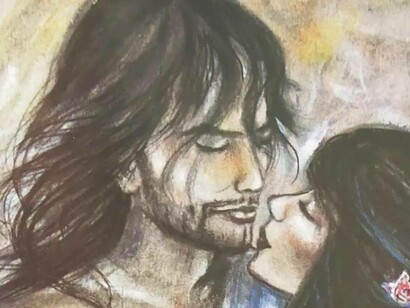 Illustration by Nora Art from Il Piacere by Gabriele d’Annunzio