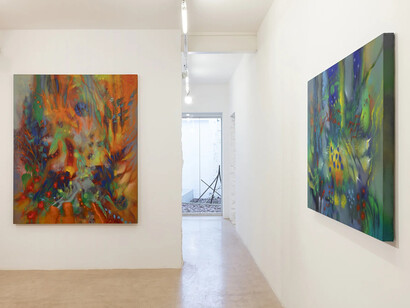 Carlos Jacanamijoy, Ambi yaku, exhibition view. Courtesy of A Gentil Carioca Gallery