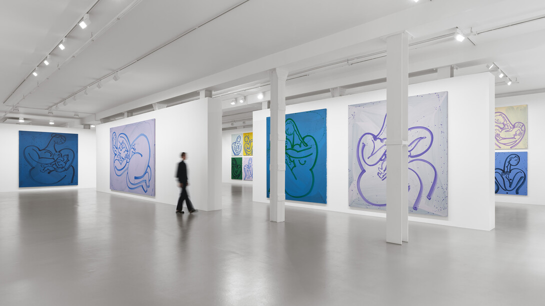 Grace Weaver, Mothers, exhibition view. Courtesy of Galerie Max Hetzler