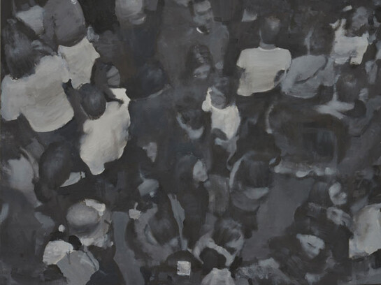 Daniele Galliano, Constellations, 2014, oil on canvas, 50 x 60 cm