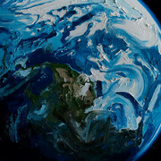 Cosmos: Gathie Falk, Margaret Nazon and Erik Olson. Courtesy of Glenbow