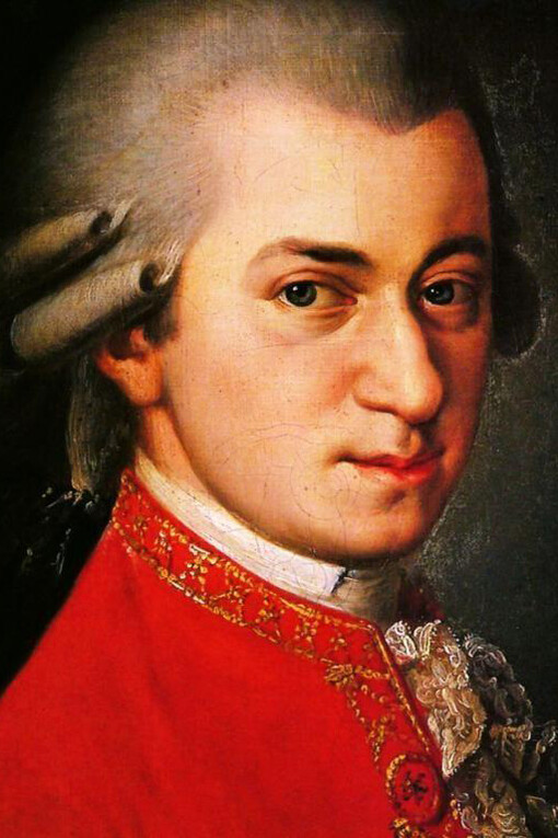 Retrato de Mozart por Barbara Krafft