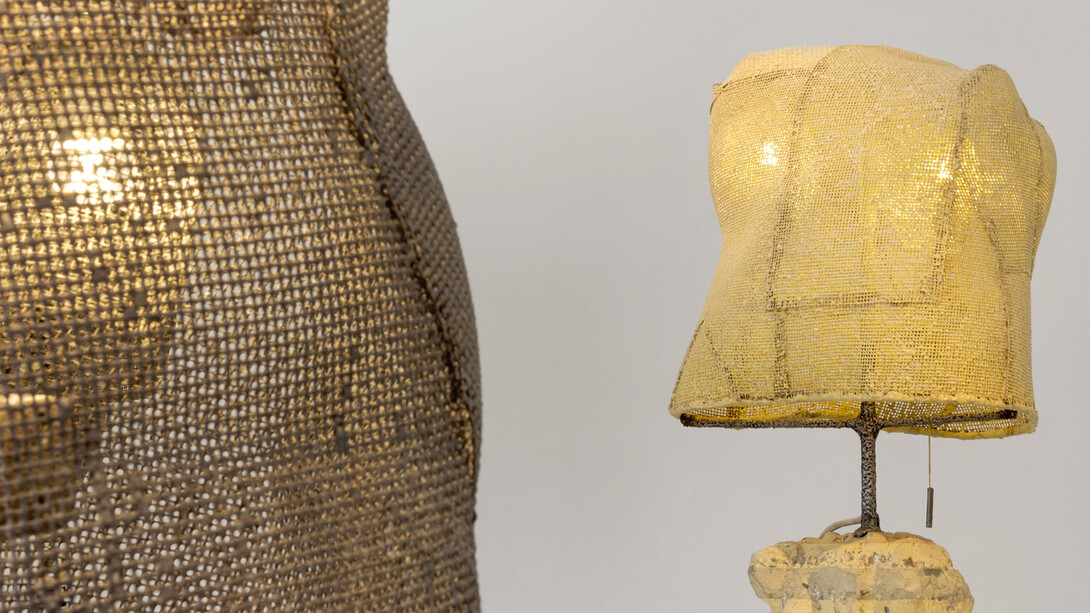 Nacho Carbonell, Light Mesh, exhibition view, Courtesy of Carpenters Workshop Gallery