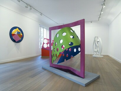 Dans la couleur, exhibition view. Courtesy of Galerie Lelong