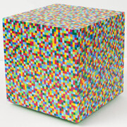 Tony Bechara, Color in motion IV (Cube) (detalle), 2024. Cortesía de Parrish Art Museum