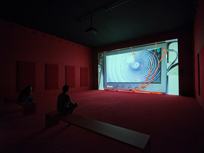 Camille Henrot, In the veins, vue de l'exposition. Avec l'aimable autorisation de LUMA Arles
