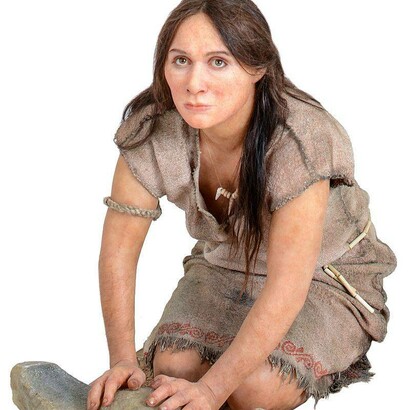 Ricostruzione di Homo sapiens del neolitico