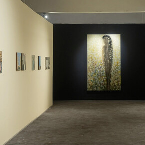 Ibrahima Kévé Mbaye, Découverte #1 : à l'heure de Dakar, vue d'exposition. Avec l'aimable autorisation de la Galerie Selebe Yoon