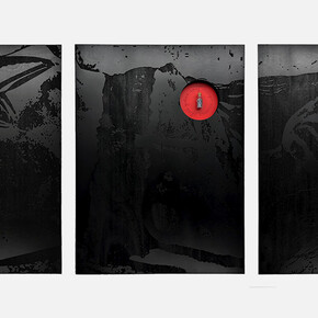 Nadya Tolokonnikova, Witch triptych. Courtesy of Turner Carroll Gallery