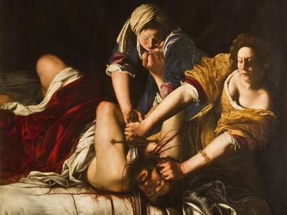 Artemisia Gentileschi, Judit decapitando a Holofernes